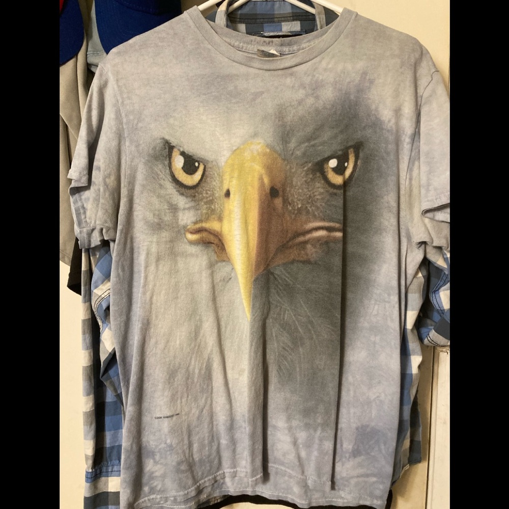 Vintage Eagle Tie-dye shirt